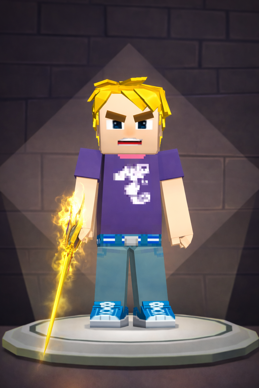 Lâmina de Punho Seladora do Anjo do Julgamento